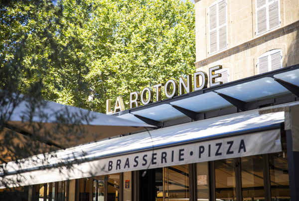 La façade du restaurant - La Rotonde - Restaurant Aix-en-Provence
